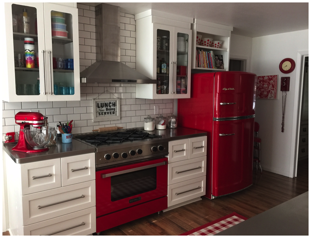 Be Our Valentine Big Chill Appliances In Red And Pink